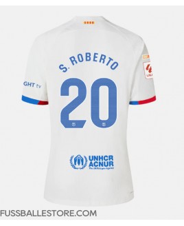 Günstige Barcelona Sergi Roberto #20 Auswärtstrikot 2023-24 Kurzarm